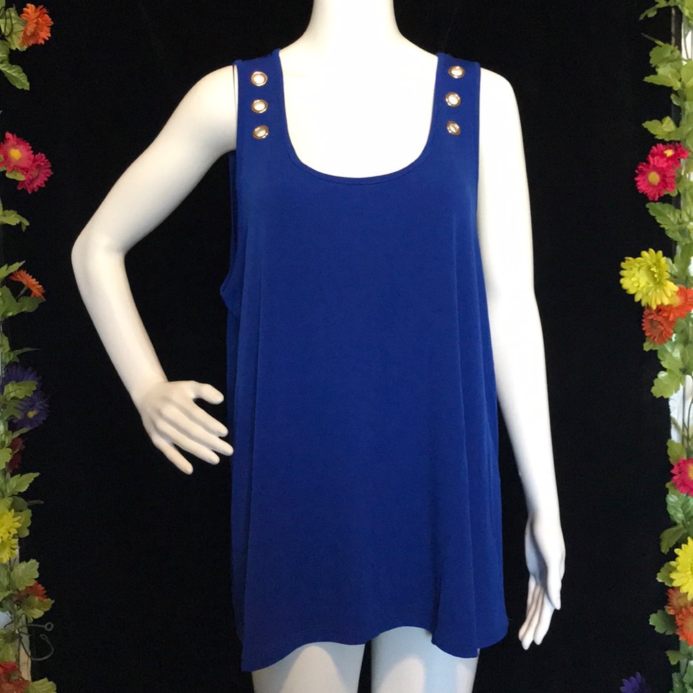 NWT Carmen Marc Valvo Tank Top/Blouse